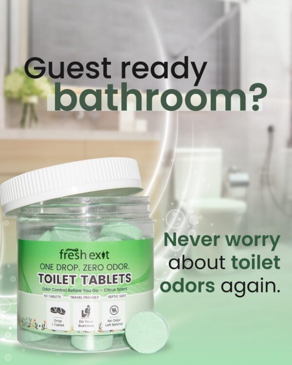 Toilet Odor Eliminator Tablets - Image 3