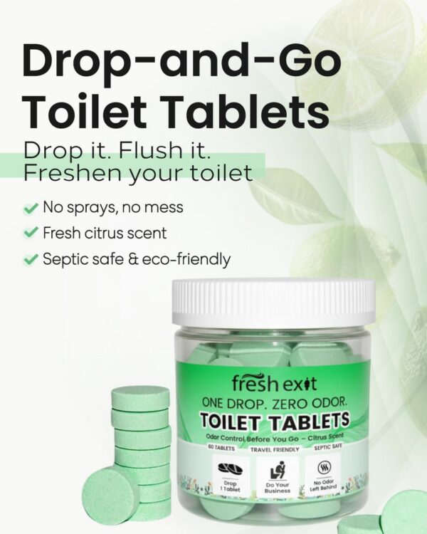 Toilet Odor Eliminator Tablets - Image 5