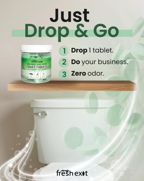 Toilet Odor Eliminator Tablets - Image 2